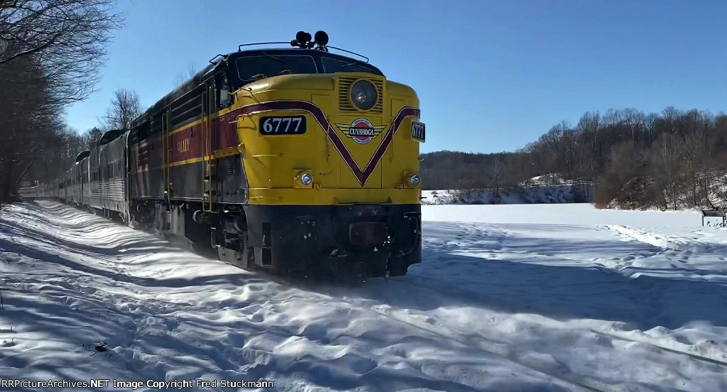 CVSR 6777 and the frozen Indigo Lake.